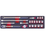 Koken-Z-series 3286Z 3/8"分頭公制特短套筒套裝(3/8"Z系列特短卜士套裝) - Image 2