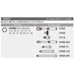 Koken-Z-series 3286Z 3/8"分頭公制特短套筒套裝(3/8"Z系列特短卜士套裝) - Image 3