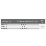 Koken-Z-series RS20XXZ 1/4"一字十字六角匙混合套筒組 - Image 3