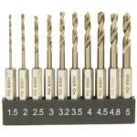 SK11-ESSD-10HEX 電批用短版不鏽鋼六角尾鑽咀